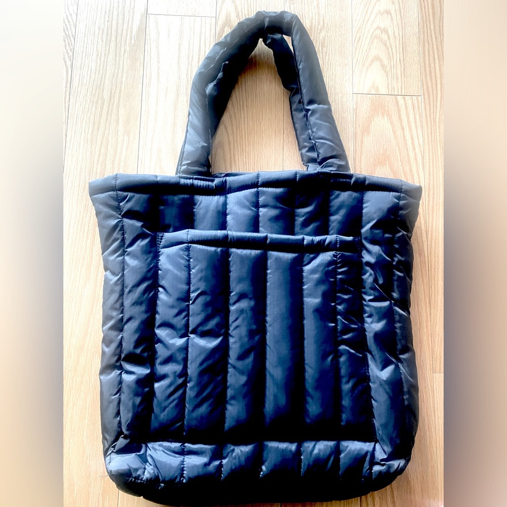 Puffer Tote Handbag / Laptop Bag